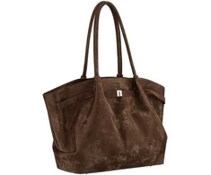 Didelė moteriška shopper tipo rankinė Peterson, ruda AX35