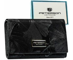 Didelė piniginė moterims Peterson, juoda 2586
