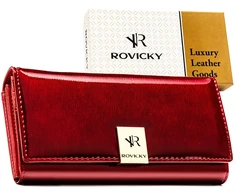 Didelė piniginė moterims Rovicky, raudona G8