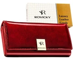 Didelė piniginė moterims Rovicky, raudona G8