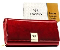 Didelė piniginė moterims Rovicky, raudona G36