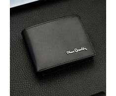 Dovanų rinkinys vyrams: odinė piniginė Pierre Cardin RFID ir diržas Stevens 323206