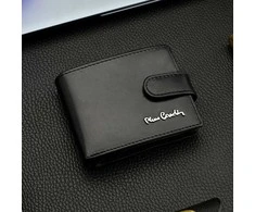 Dovanų rinkinys vyrams: odinė piniginė Pierre Cardin RFID ir diržas Stevens A323206