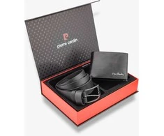 Dovanų rinkinys vyrams Pierre Cardin x Stevens, piniginė su diržu Z1