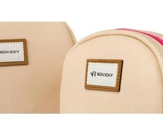 Dviejų moteriškų kosmetinių rinkinys K12, smėlio spalvos