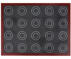 Dvipusis perforuotas silikoninis kepimo kilimėlis 40x30 cm H143