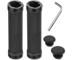 Dviračio vairo rankenėlės juodos 22 mm D73