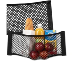 Elastinis bagažinės tinklelis juodas 40×25 cm A304