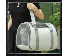Gyvūnų transportavimo krepšys BAD&amp;BAGS, smėlio spalvos