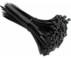 Kabelių raiščiai 200x4.8mm 100 vnt B5, juodi