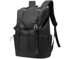 Kelioninė kuprinė BAD&amp;BAGS, juoda, vandeniui atspari