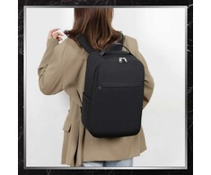 Kelioninė kuprinė BAD&amp;BAGS, juoda, vandeniui atspari