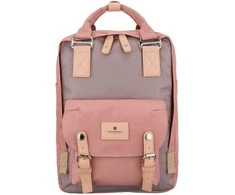 Kuprinė moterims Peterson, rožinė pilka K62