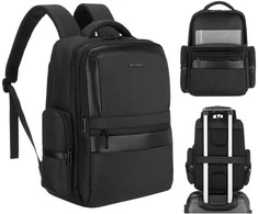 Kuprinė unisex Peterson, juoda K17