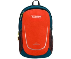 Kuprinė unisex Peterson, tamsiai mėlyna-oranžinė K1