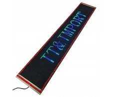LED ekranas, spalvotas, automobiliui, Melex, Bluetooth, USB, projektas XXXL