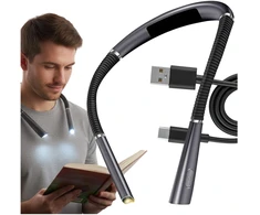 LED kaklo skaitymo lempa, USB, 56 cm Z13