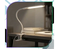 LED lempa skaitymui su spaustuku, USB