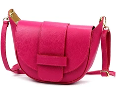 Vera Pelle Torebka Damska Listonoszka Skóra Naturalna Mała Crossbody