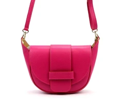 Vera Pelle Torebka Damska Listonoszka Skóra Naturalna Mała Crossbody