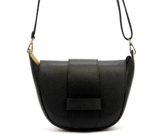 Vera Pelle Torebka Damska Listonoszka Skóra Naturalna Mała Crossbody