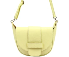 Vera Pelle Torebka Damska Listonoszka Skóra Naturalna Mała Crossbody