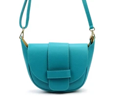 Vera Pelle Torebka Damska Listonoszka Skóra Naturalna Mała Crossbody
