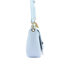Vera Pelle Torebka Damska Listonoszka Skóra Naturalna Mała Crossbody