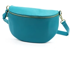 Vera Pelle Torebka Damska Listonoszka Skóra Naturalna Nerka Crossbody