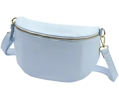 Vera Pelle Torebka Damska Listonoszka Skóra Naturalna Nerka Crossbody