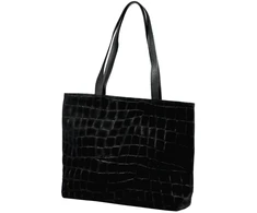 Skórzana torebka na ramię Luka 26-158 CROCO DOUBLE A4