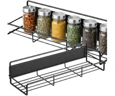 Magnetinis metalinis organizatorius, juodas 29 cm