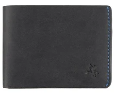 Maža vyriška odinė piniginė Visconti RW49, mėlyna D40125