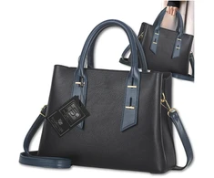 Moteriška odinė rankinė BAD&amp;BAGS, juoda