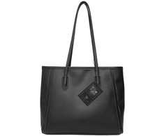 Moteriška odinė rankinė BAD&amp;BAGS, juoda