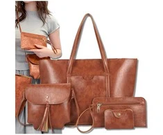 Moteriška odinė rankinė BAD&amp;BAGS, ruda