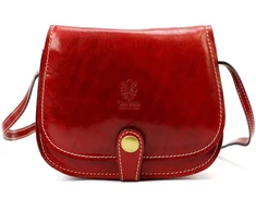 Moteriška odinė rankinė Florence ART. 882, raudona, crossbody