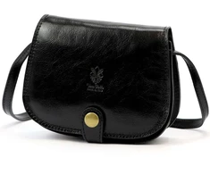 Moteriška odinė rankinė Florence ART. 882, juoda, crossbody