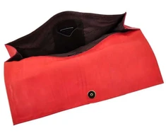 Moteriška odinė rankinė Pierre Cardin 1403, mėlyna/pilka, didelė, telpa A4