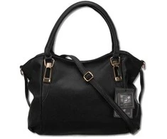 Moteriška rankinė BAD&amp;BAGS, juoda, eko oda