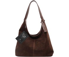 Moteriška rankinė BAD&amp;BAGS, ruda eko oda