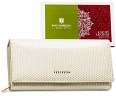 Natūralios odos piniginė moterims Peterson L230