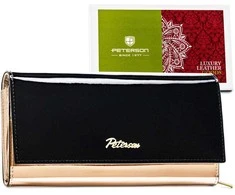 Natūralios odos piniginė moterims Peterson L145
