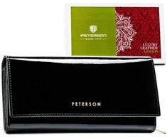 Natūralios odos piniginė moterims Peterson L165