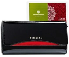 Natūralios odos piniginė moterims Peterson L172
