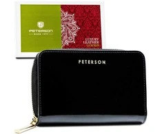 Natūralios odos piniginė moterims Peterson L191