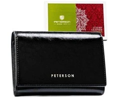 Natūralios odos piniginė moterims Peterson L175
