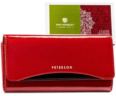 Natūralios odos piniginė moterims Peterson L171