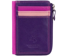 Odinė piniginė Visconti RB110, violetinė