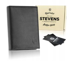 Odinė piniginė vyrams Stevens DP03